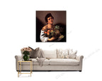 Boy with a Basket of Fruit on the wall