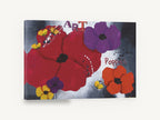 Poppy Chorus, bold red purple poppies painting, floral canvas wall art print ready to hang