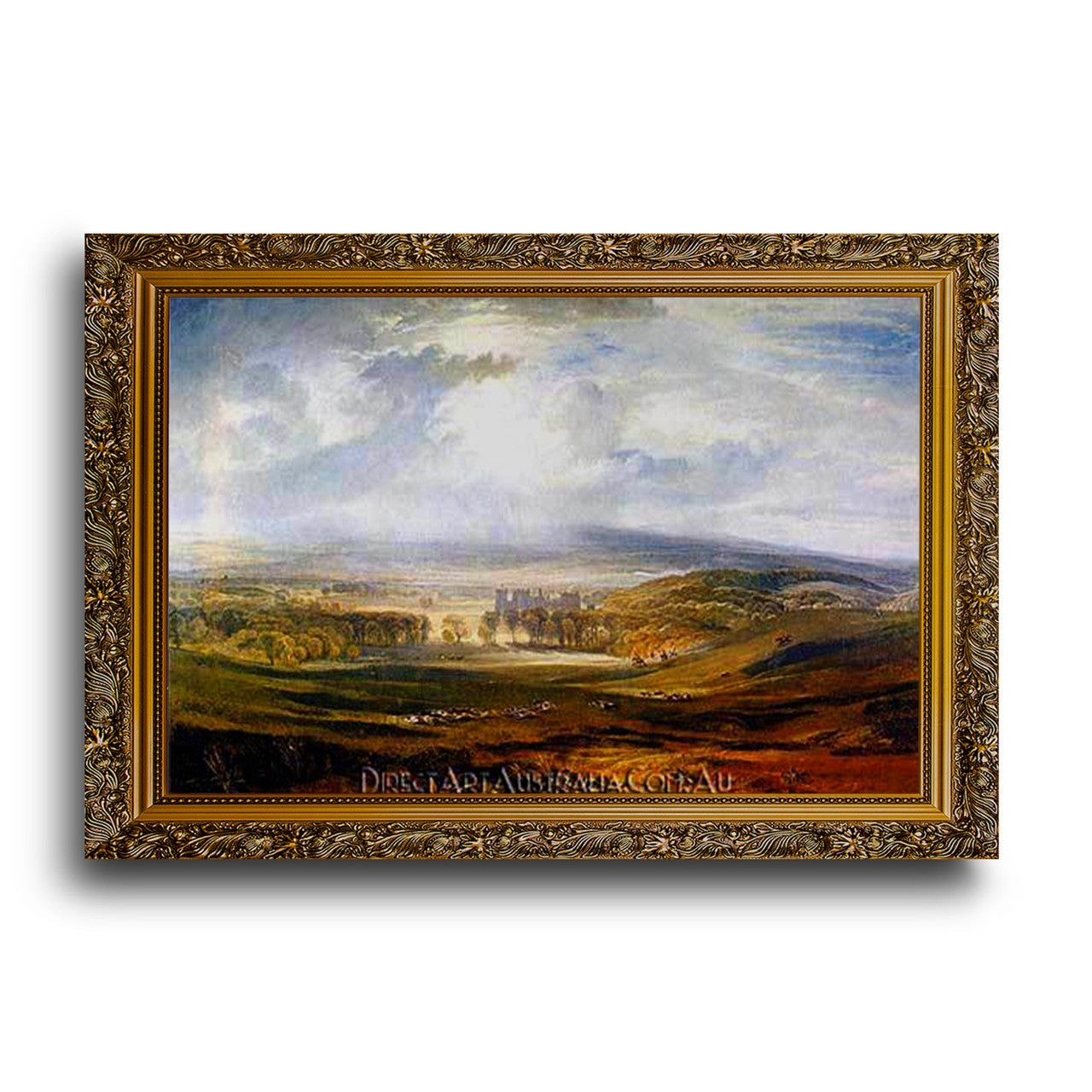 Gold Ornate Outer Frame