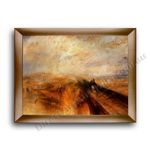 Modern Flat Gold Frame