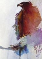 Rainbow Eagle Wall Art Print