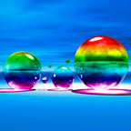Rainbowl III Wall Art Print