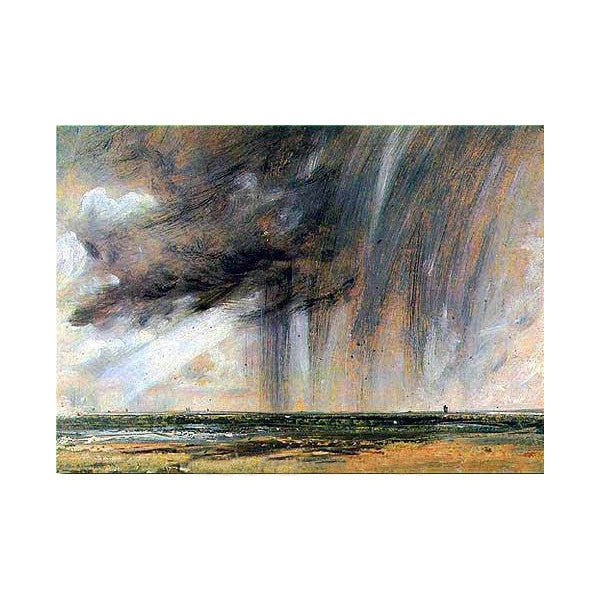 John Constable | Rainstorm off the Coast at Brighton