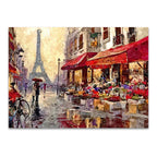 Rainy Morning in Paris Wall Print