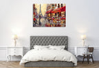 Rainy Morning in Paris Wall Print on the wall