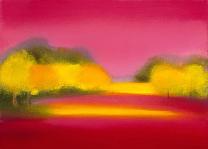 Raspberry Fantasy Wall Art Print