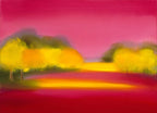 Raspberry Fantasy Wall Art Print