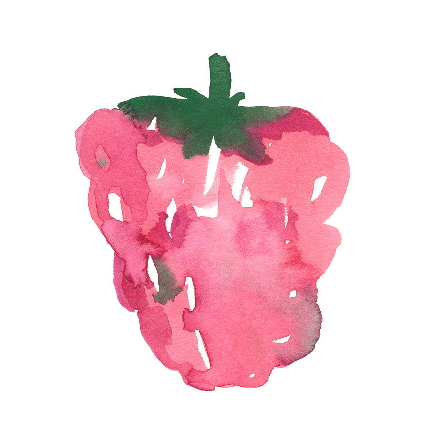 Raspberry Wall Art Print