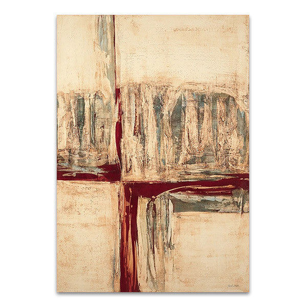 The Red Crossing Wall Art Print