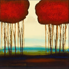 Red Duo I Wall Art Print