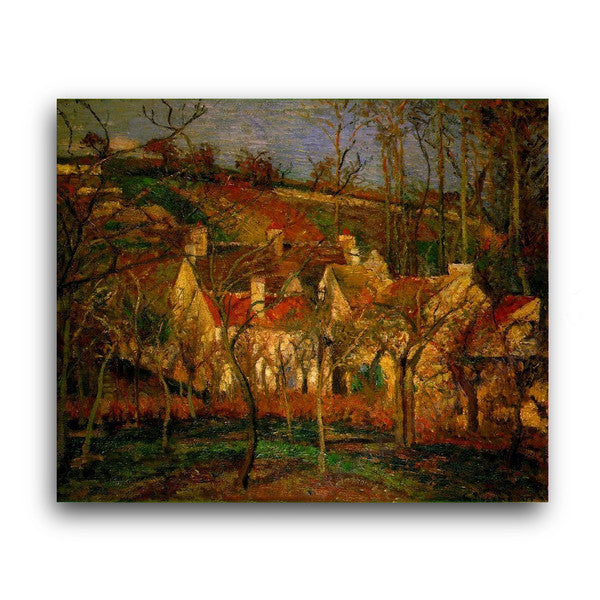Camille Pissarro | Red Roofs Corner of a Village