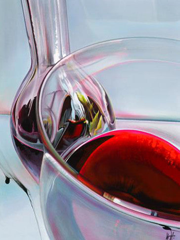 Red Wine Wall Art Print