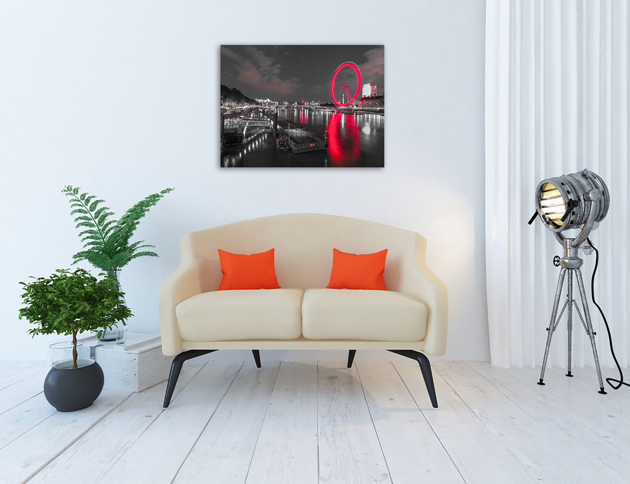 Reflecting Eye I Wall Art Print on the wall