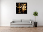 Reflections Wall Art Print on the wall