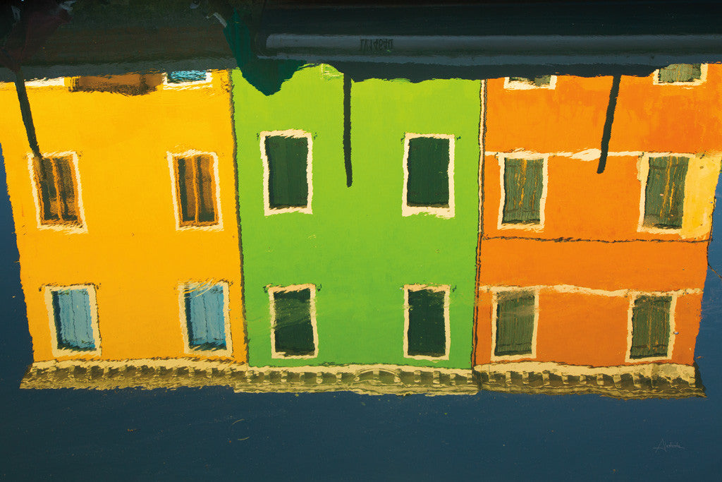 Reflections of Burano IX Wall Art Print