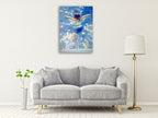 Refractions Wall Art Print on the wall