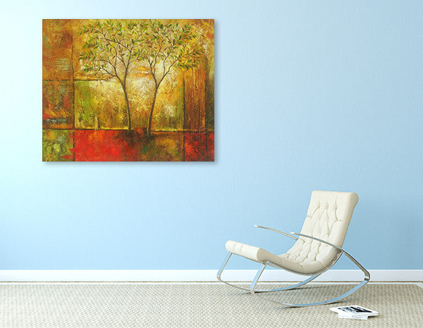 Resplendent Trees on the wall