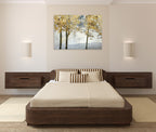 Ridgetop View Wall Art Print on the wall