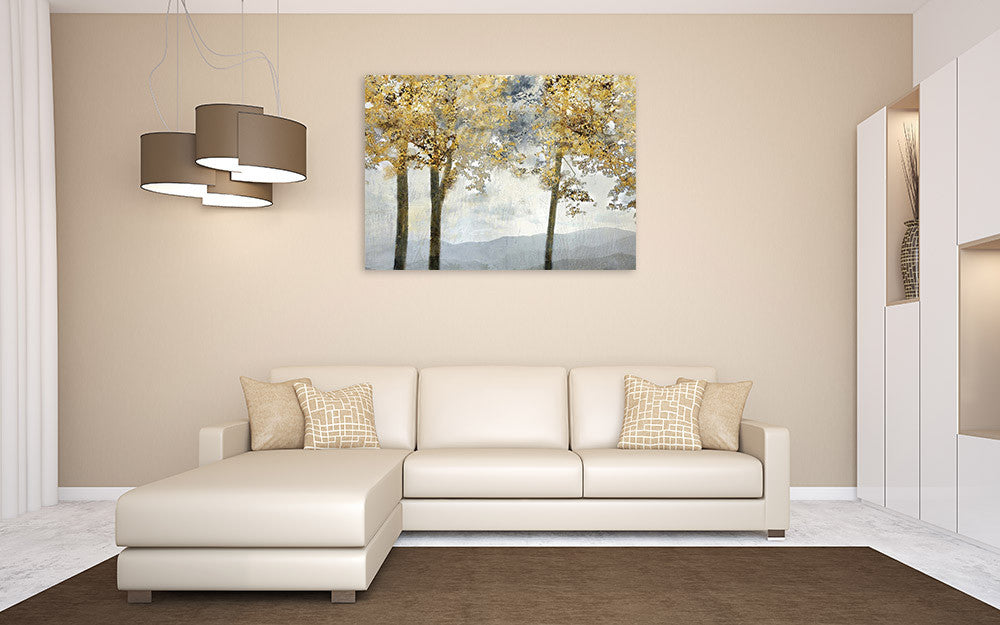 Ridgetop View Wall Art Print on the wall