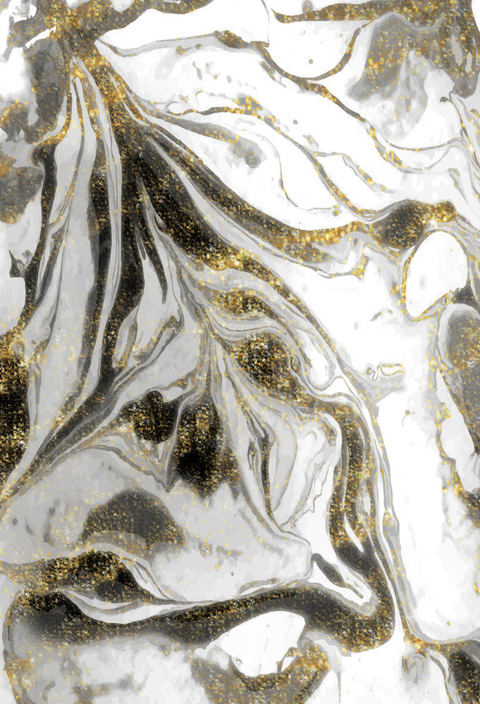 Rivers of Gold Wall Art Print