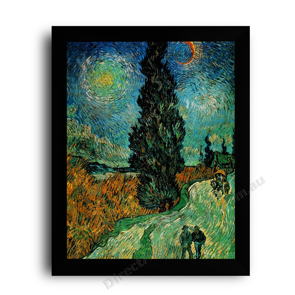 Modern Flat Black Frame