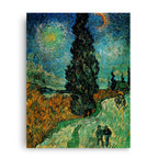 Vincent Van Gogh | Road with Cypress and Star