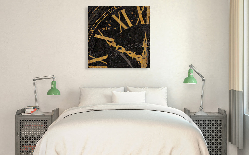 Roman Numerals II Wall Art Print on the wall