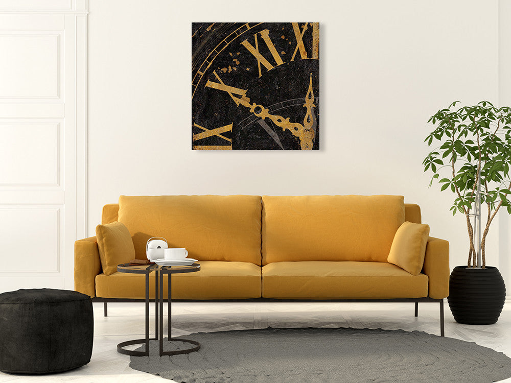 Roman Numerals II Wall Art Print on the wall