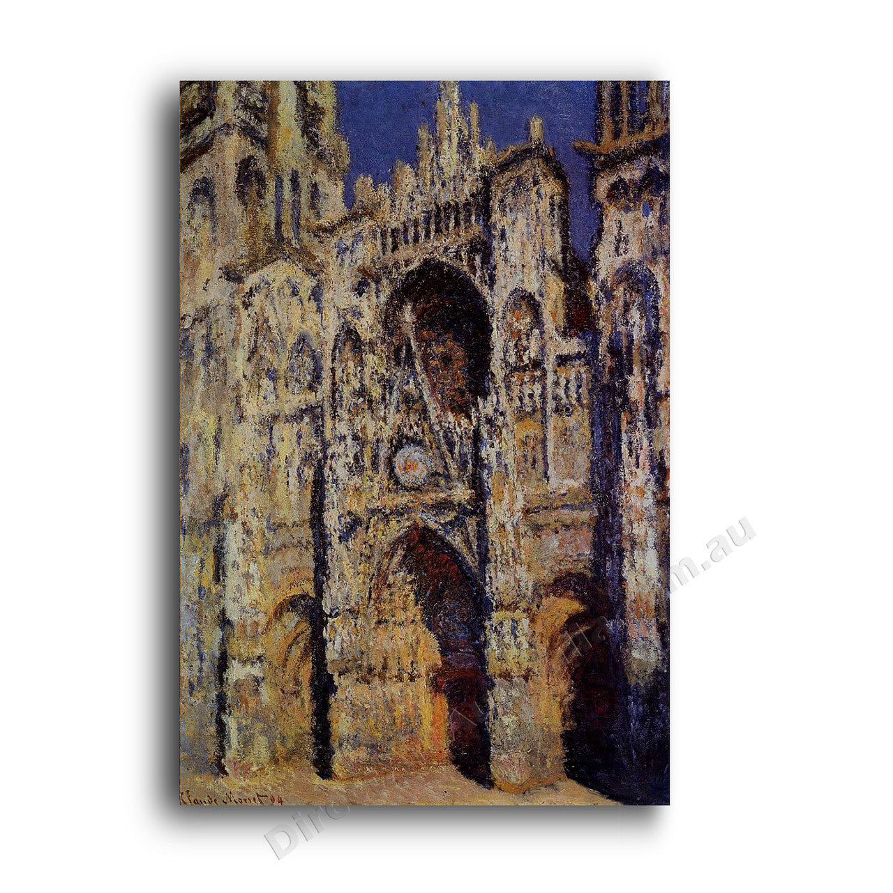 Ruen Cathedral in Full Sunlight