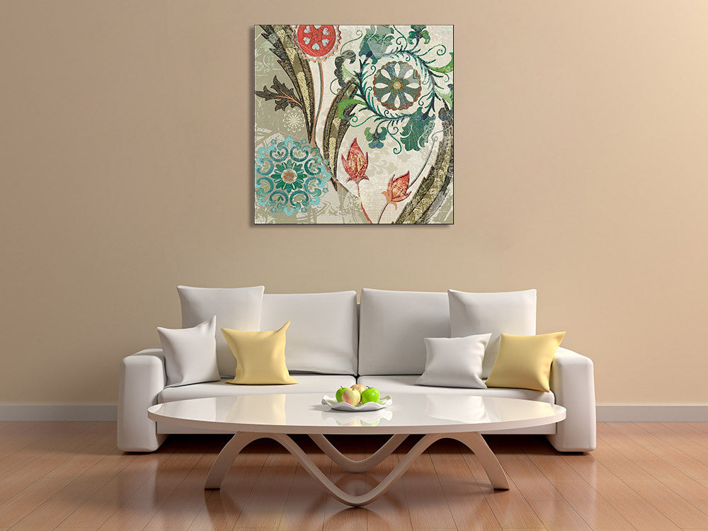 Royal Tapestry I Wall Art Print on the wall