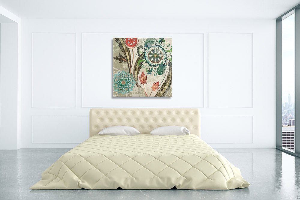 Royal Tapestry I Wall Art Print on the wall