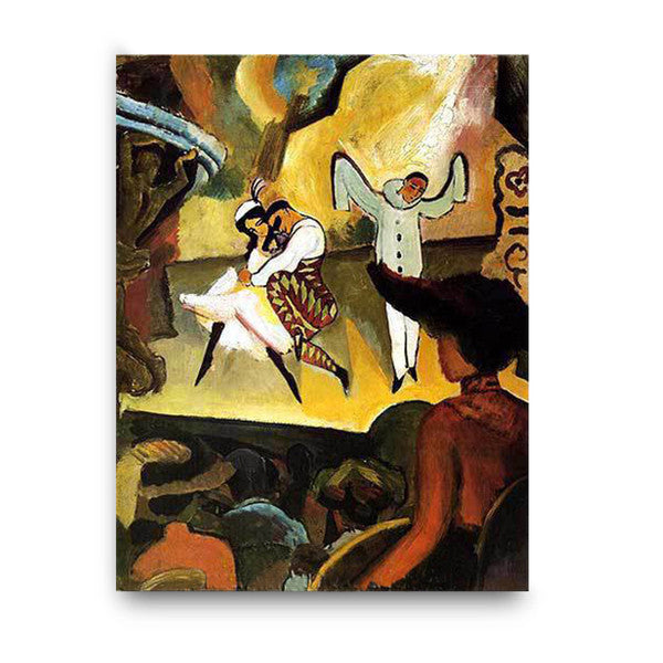 August Macke | Russian Ballet I