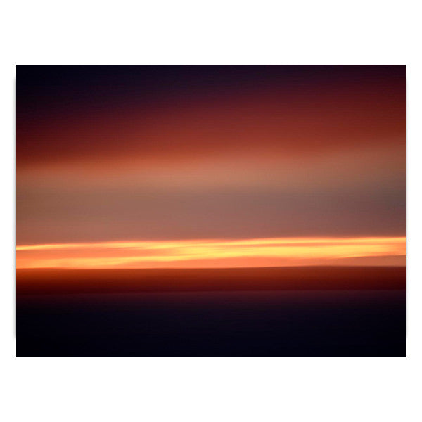Abstract Sunset Wall Art Print