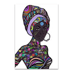 Africa Street Wall Art Print