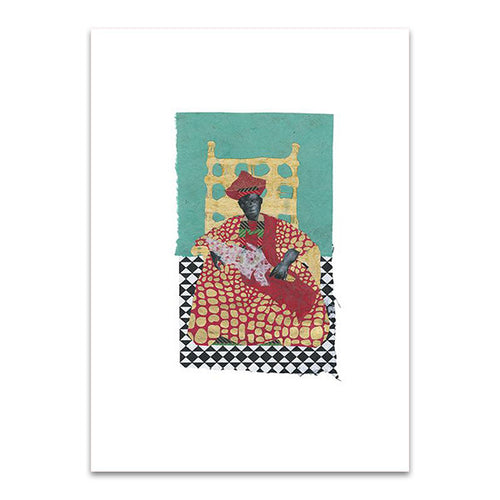 African Royals III Wall Art Print