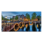 The Amsterdam Canals Wall Art Print