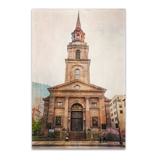 Arlington Church Wall Art Print