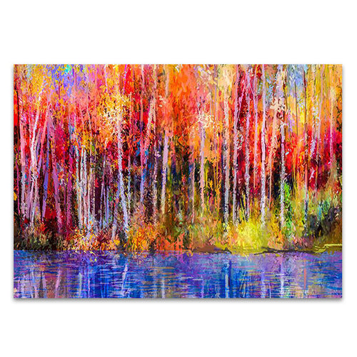 A Autumn Trees Wall Art Print