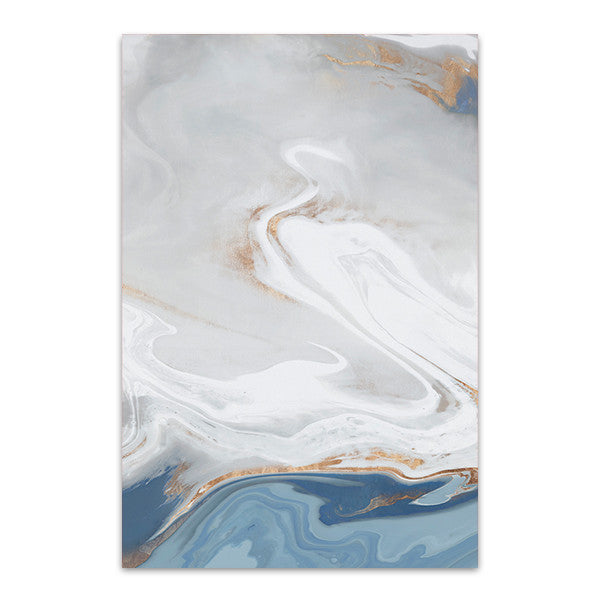 Blue Velour II Wall Art Print