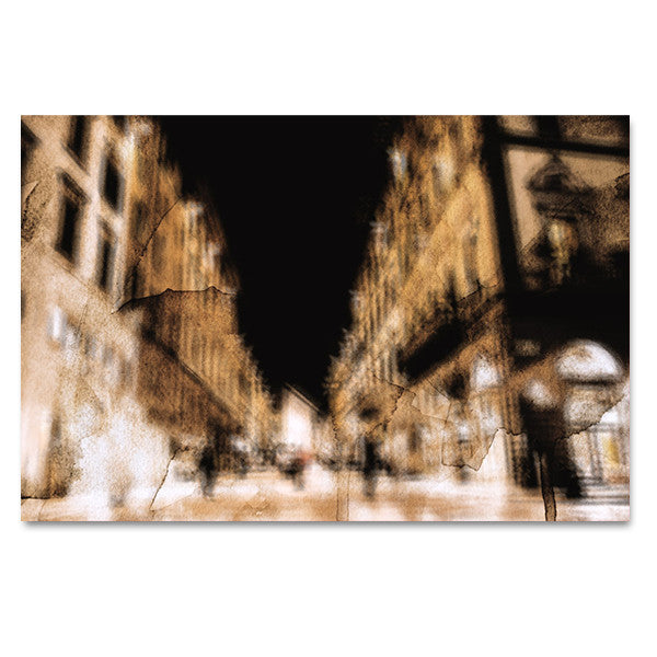 Blurred Street II Wall Art Print