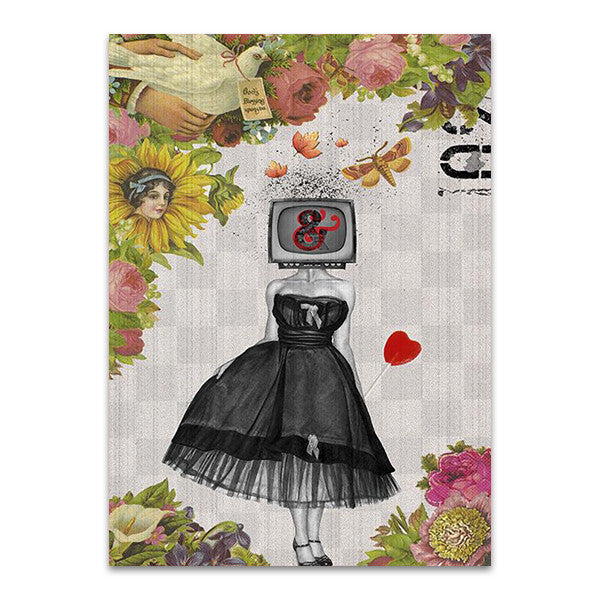 Candy Girl Wall Art Print