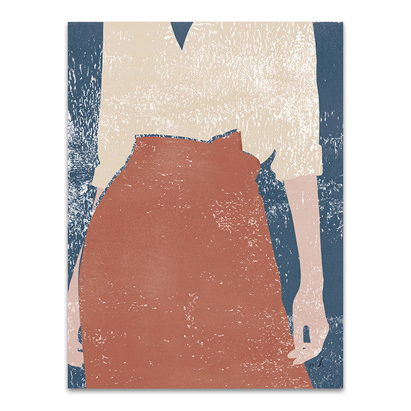 Casual IV Wall Art Print