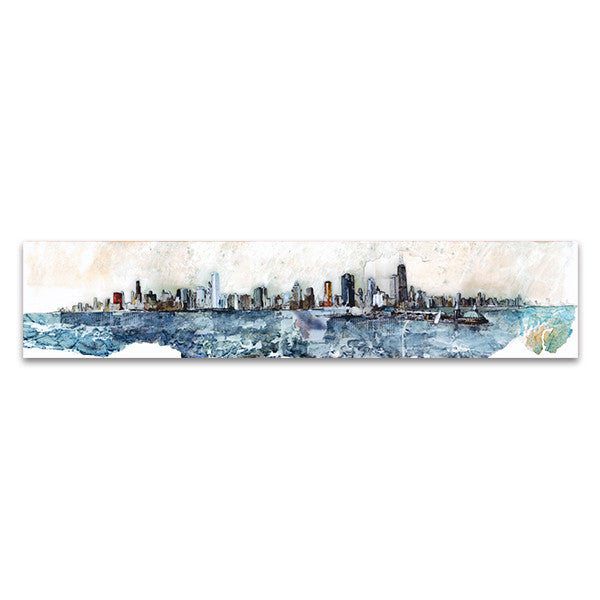 Chicago Skyline Wall Art Print