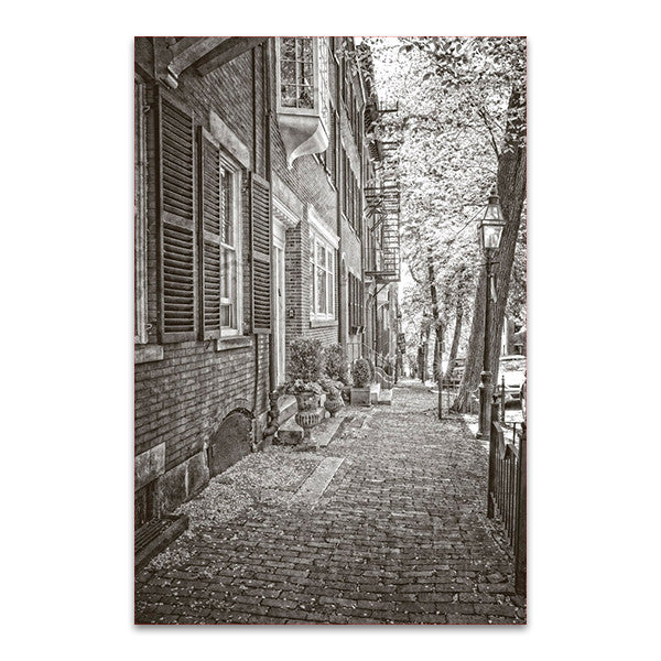 Colonial Street Wall Art Print