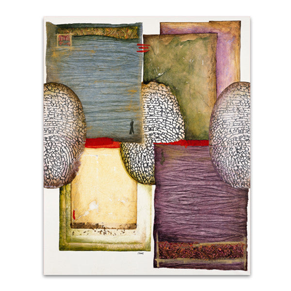 Continents Wall Art Print