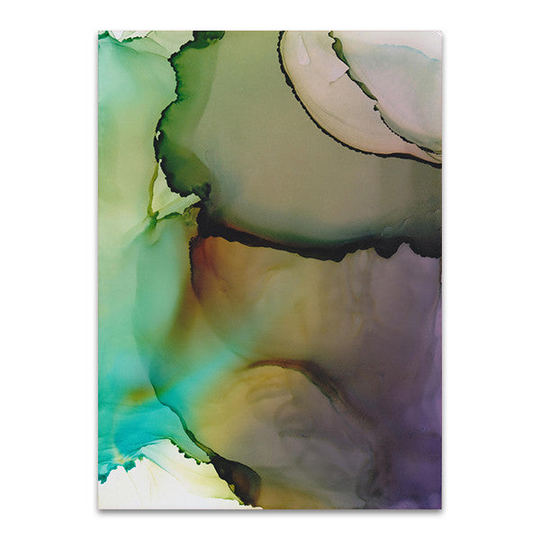 Emerald Nebula Wall Art Print