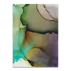 Emerald Nebula Wall Art Print