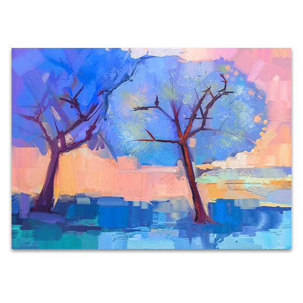 Forest Trees Wall Art Print
