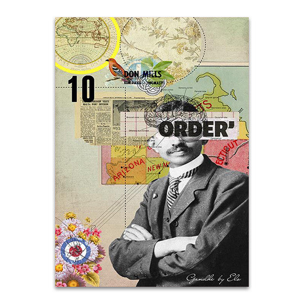Gandhi Wall Art Print