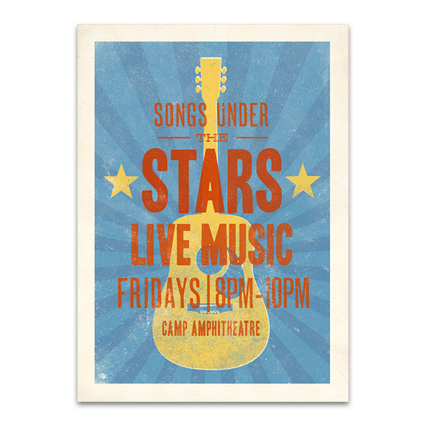 Guitar IV Wall Art Print 